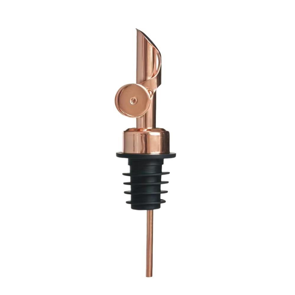 Automatic Open Cap Auto Flip Cap Oil Bottle Stopper Wine Spout  For Cocktail Olive Oil Vinegar