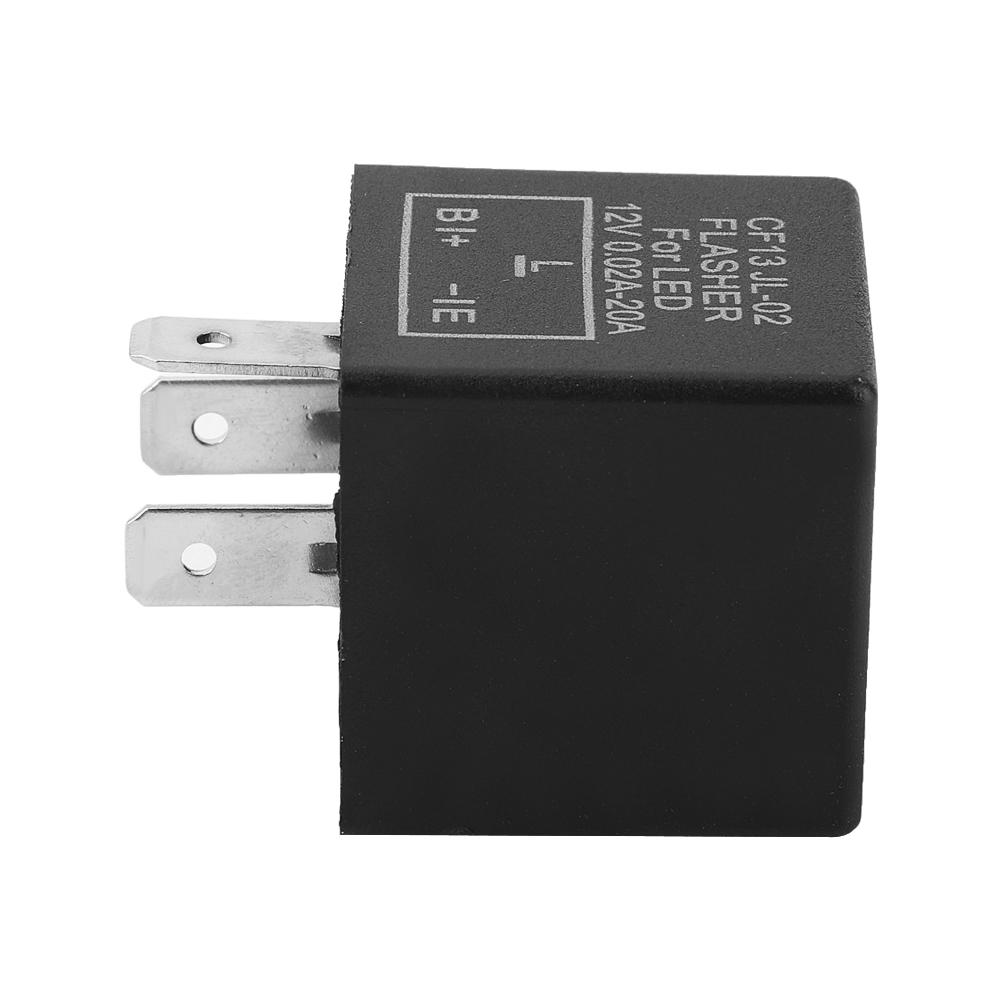 Electronic LED Adjustable Flasher Relay For Turn Signal Light Blinker FLL002 CF13 JL 02