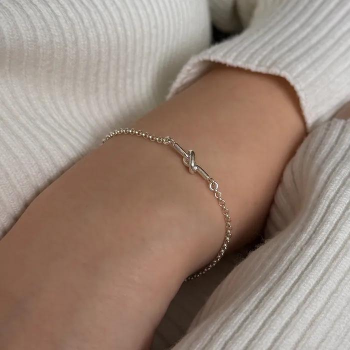 Silver Knot Bracelet_mvb20