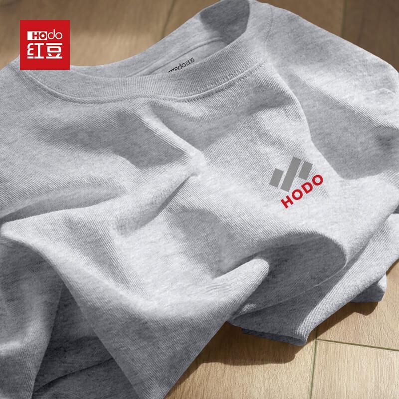 Hodo Men's Heavyweight Pure Cotton Short Sleeve T-Shirt