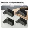 4 Pieces Upper Trellis Support Bracket Rust-Resistant for Patio Projects