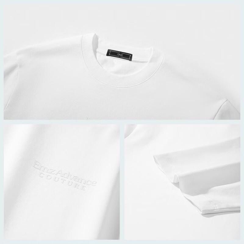 EMZ Men's Business Casual Round Neck T-Shirt 5G7506603