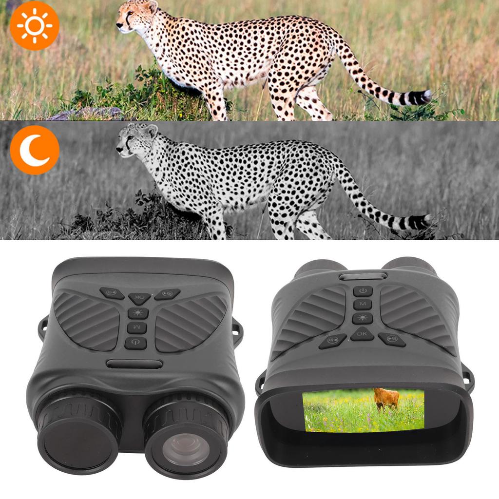 2.5K HD Digital Binoculars IR Night   3in LCD Display Waterproof Multifunctional Binoculars for Hunting
