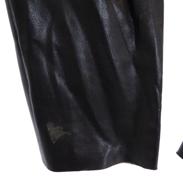 FOXEY NEW YORK made in Japan Faux leather Jacket 40 Brown Women Used