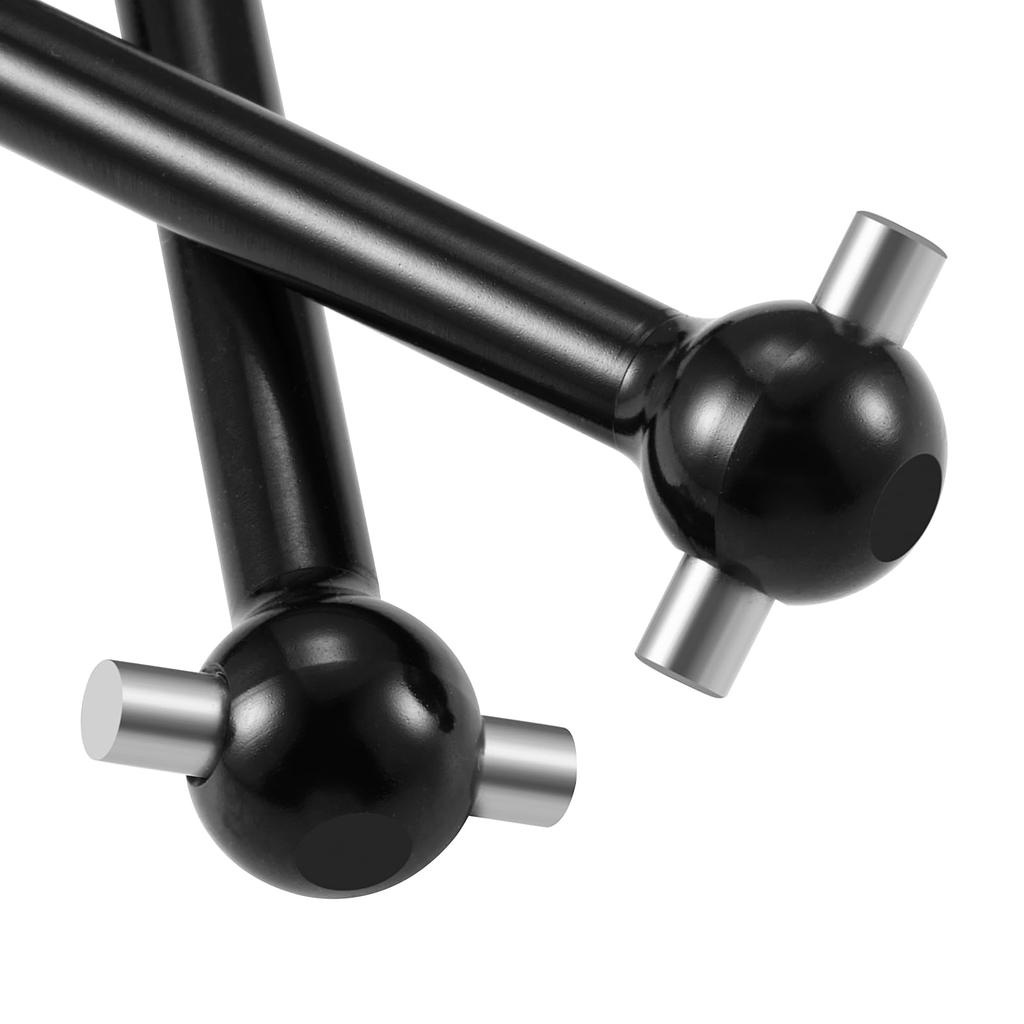 RCMAZO Hard Steel 1144 & Aluminum Front & Rear Axle