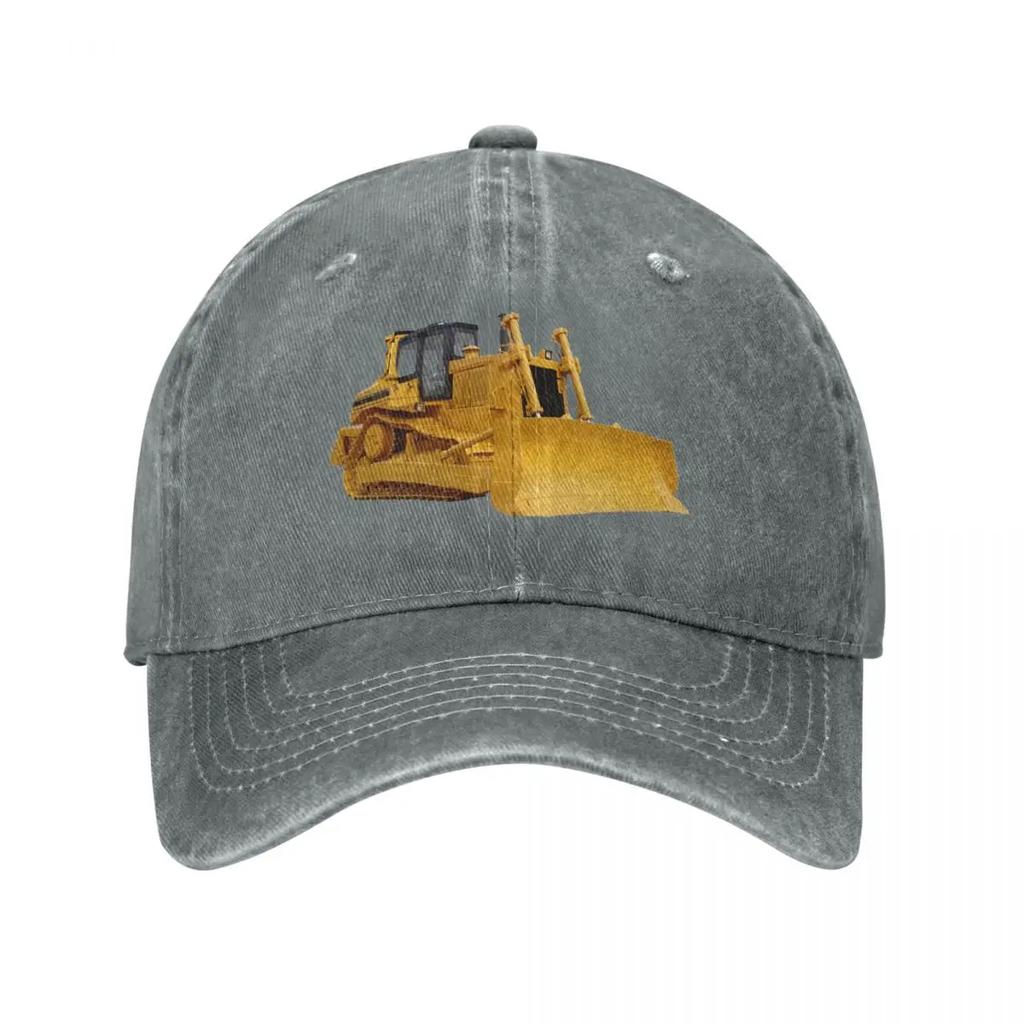 Bulldozer Baseball Cap Unique hats Hat Beach Fashion Beach Hat Baseball Cap Trucker Hats For Unisex Womens