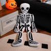 White Skull Hugging Pillow Plush - Halloween Gag Gift