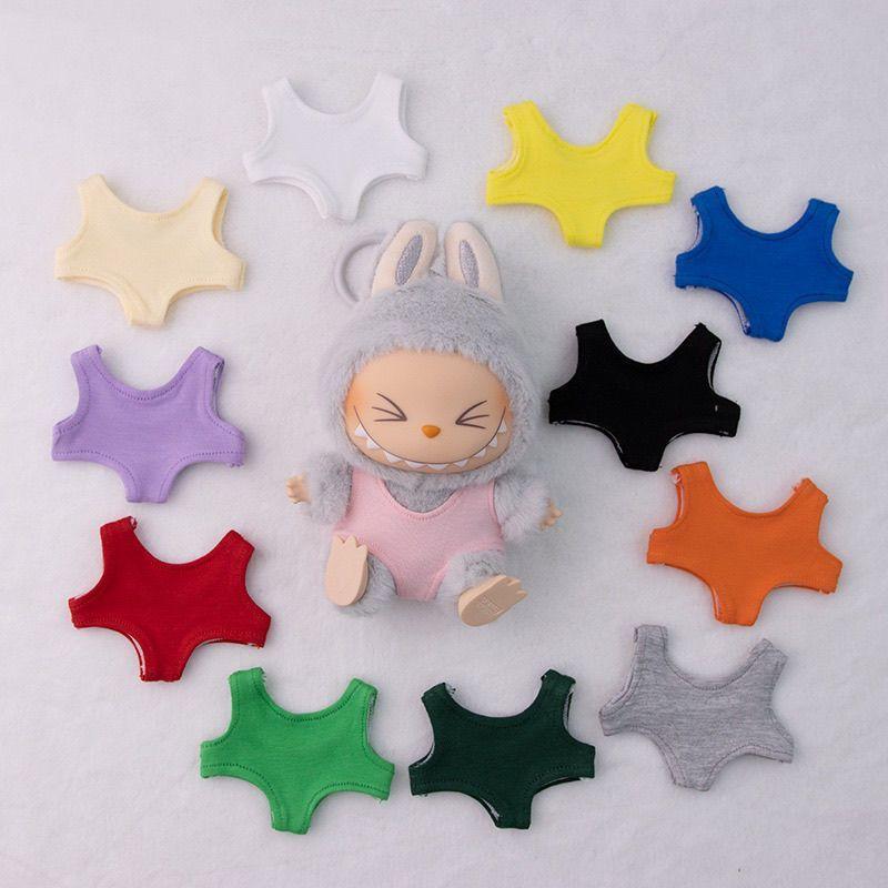 

15cm/17cm Labubu Sitting Party Dress LABUBU One Piece Dress 15cm білий