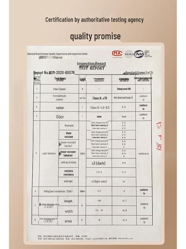 Fengmao Women's 100% Wool Loose-Fit Winter Coat