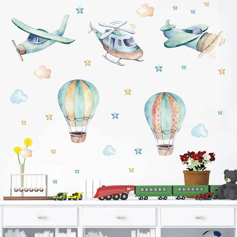 Good Night Animal Star Cloud Self-adhesive Wall Sticker Cartoon Panda Elephant Children's Room Decoration Sticker