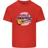 Worlds Okayest Guitar Player Funny Unisexs Light Cotton TShirt