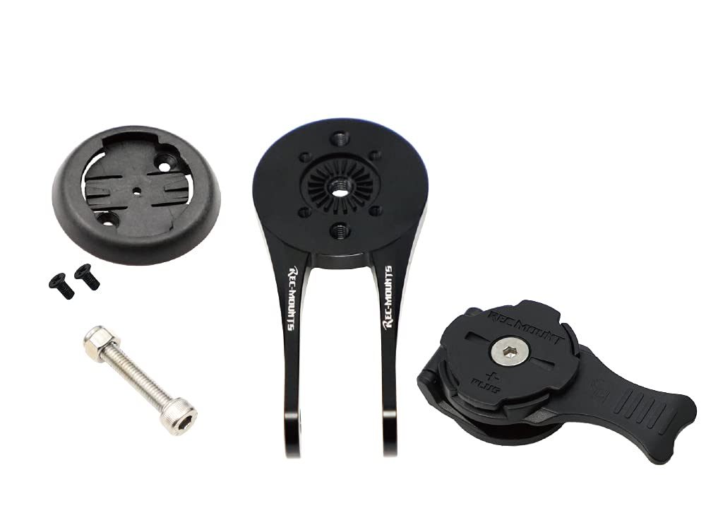 

[REC MOUNT PLUS] Детали-удлинители для крепления Brompton для Garmin [H16-R+GM] Черный