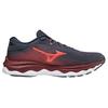 Mizuno Wave Sky 5 Protiskluzové Prodyšné Běžecké Boty s Nízkým Svrškem Dámské Tenisky Modré Červené J1GD210263