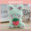 Cute Plush Adorable White Rabbit Keychain Creative Fruit Bunny Plush Toy For Girls