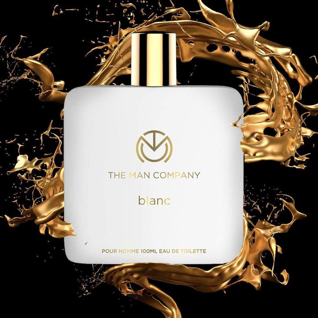 The Man Company Blanc EDT (Eau de Toilette) - 100 ml | Perfume For Man | Long Lasting Fragrance | Premium Body Spray For Man