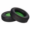 Coussinets d'oreille de remplacement compatibles avec Razer Kraken 7.1 V2 / Razer Kraken Pro V2  (1 paire, vert)