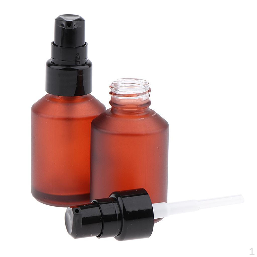2 пустые бутылки Контейнер для хранения бутылок 30ml
