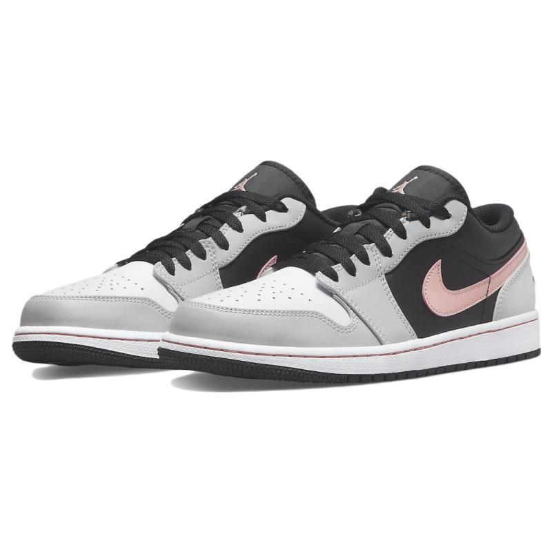 Jordan 1 Low Black Grey Pink Jordan 553558-062