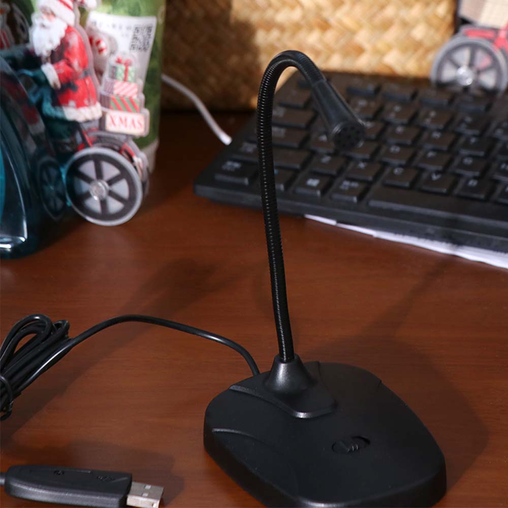 Noise Cancelling PC Computer Mic Hi-Fi High Fidelity Condenser Microphone  Online Chatting