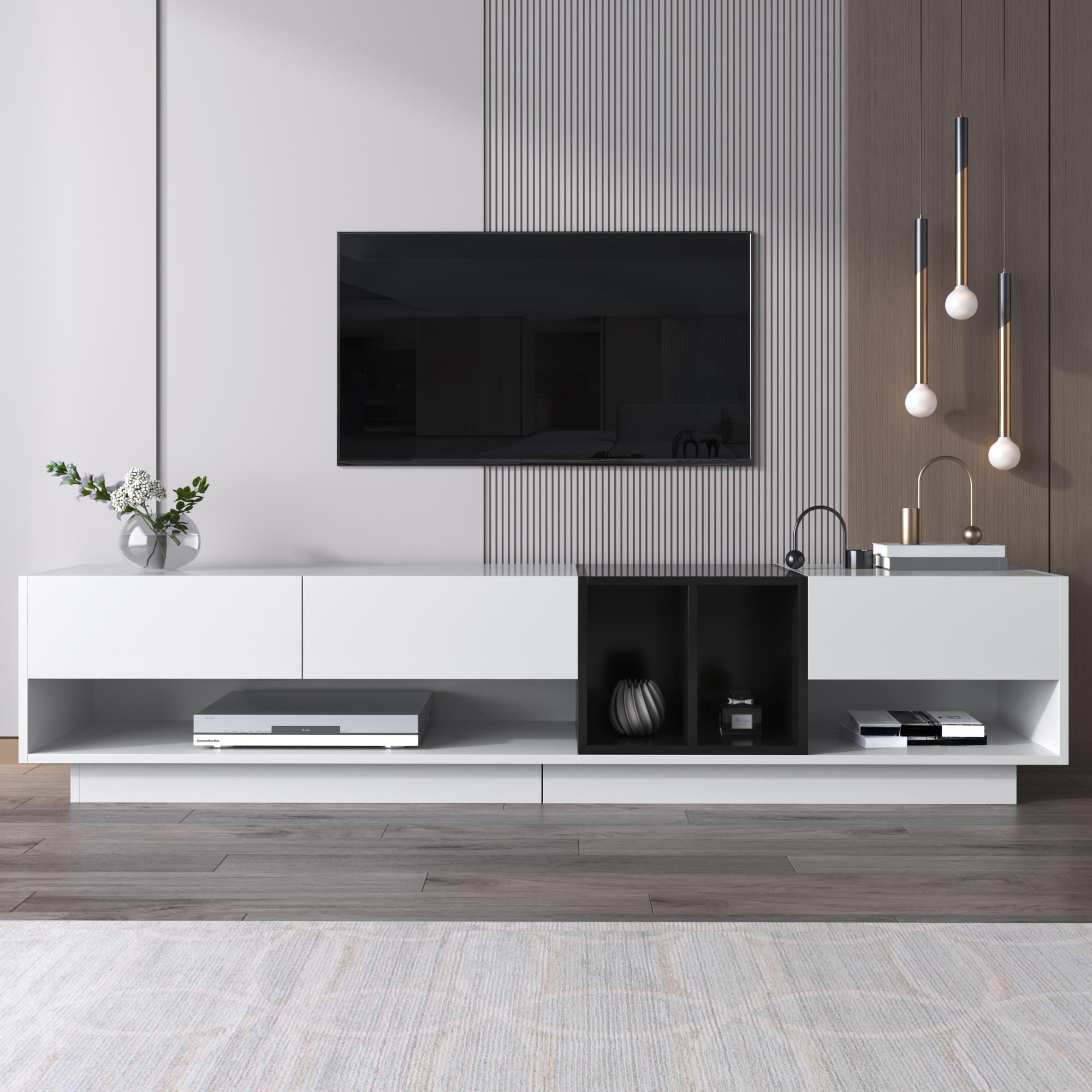 TV Cabinet, Lowboard, Combination in High