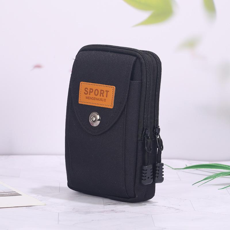 Men's Multifunctional Phone and Coin Waist Bag for Construction Site Work