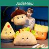 Creative Cartoon Snack And Beverage Little Rabbit Plush Pillow Sofa Cushion Stuffed Toy For Girls