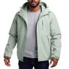 Men'S Loose Half Zipper Hooded Sweatshirt And Submachine Jacket