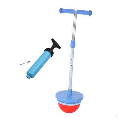Dětská skákací hračka Pogo s rukojetí pro vnitřní i venkovní použití