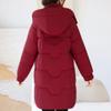 Fashion Winter Woman Long Parkas Hooded Loose Thick Warm Jackets Women's Coats