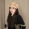 Korean Style Women's Autumn/Winter Beret: Face-Slimming Retro Newsboy Cap.