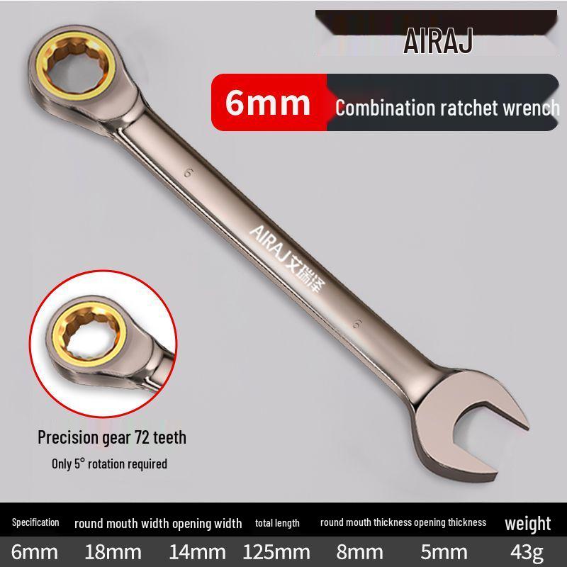 Ratchet Wrench Tool Set - Auto & Car Repair Socket Kit