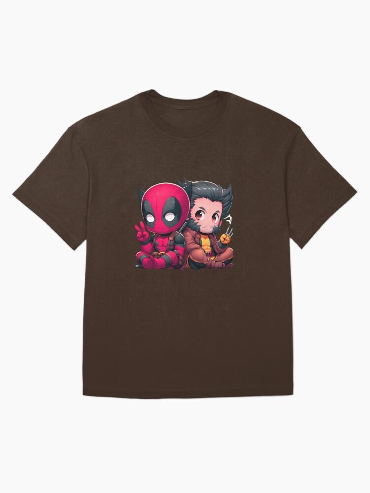 Wolverine and the X Men Copy of Deaddpool & Wolvierine Oversized Unisex T-Shirt