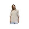 Jordan X A Ma Maniére Colaboración Color Sólido Exterior Casual Deportivo Manga Corta Camiseta de Punto Unisex tops Phantom-Gray Blanco HF0535-030