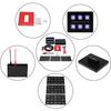 Akozon Universal 12V/24V 6-Gang Touchscreen Control Panel Box with LED Switch Panel for Cars and Boats