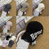 Streetwear Baseball Cap With Embroidered Letters And Wide Brim For Summer Sun Protection