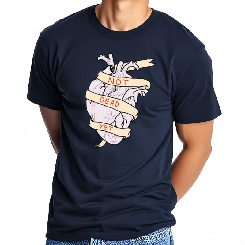 Camiseta Not Dead Yet Camisetas GráFicas De Baloncesto Camiseta De Gran TamañO Camiseta GráFica De Gran TamañO Tra