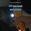 Portable Turbo Handheld Flood Light with Strong Magnetic Adsorption and Stepless Speed Regulation for Snow and Ash Blowing.