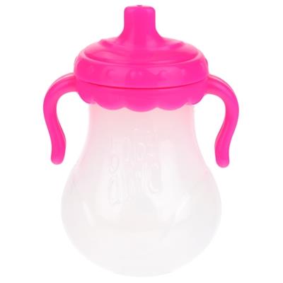 Baby Doll 30 cm Set with Bottle and Sleepsuit - pink