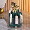 Stylish Cosmetic Holder Rotatable Makeup Storage Case Space Saving Organizers Home Accessory for Beauty Products