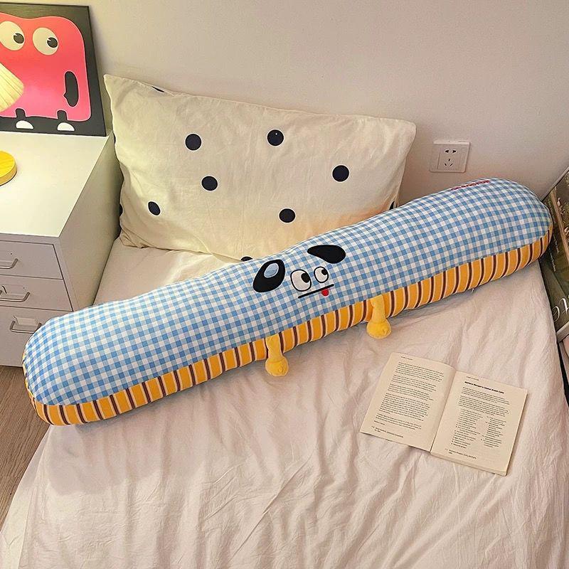 Jedwab lodowy chłodna długa poduszka do spania na boku - Zdejmowany i zmywalny pokrowiec dla dorosłych