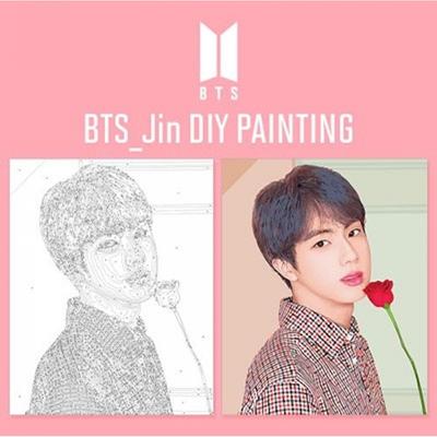 Bts Diy Painting 40 50cm  Jin