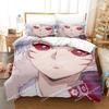 3D Print New Fashion I-Inuyasha Bedding Set Single Twin Full Queen King Size Bed Set Adult Bedroom Bed Sheets and Pillowcases