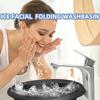 Folding Basin Silicone Facial Ice Bath Bowl Silicone Ice Bath Bowl Efficient Washing Basin Ice Bath Bowl With Hanging Holes New
