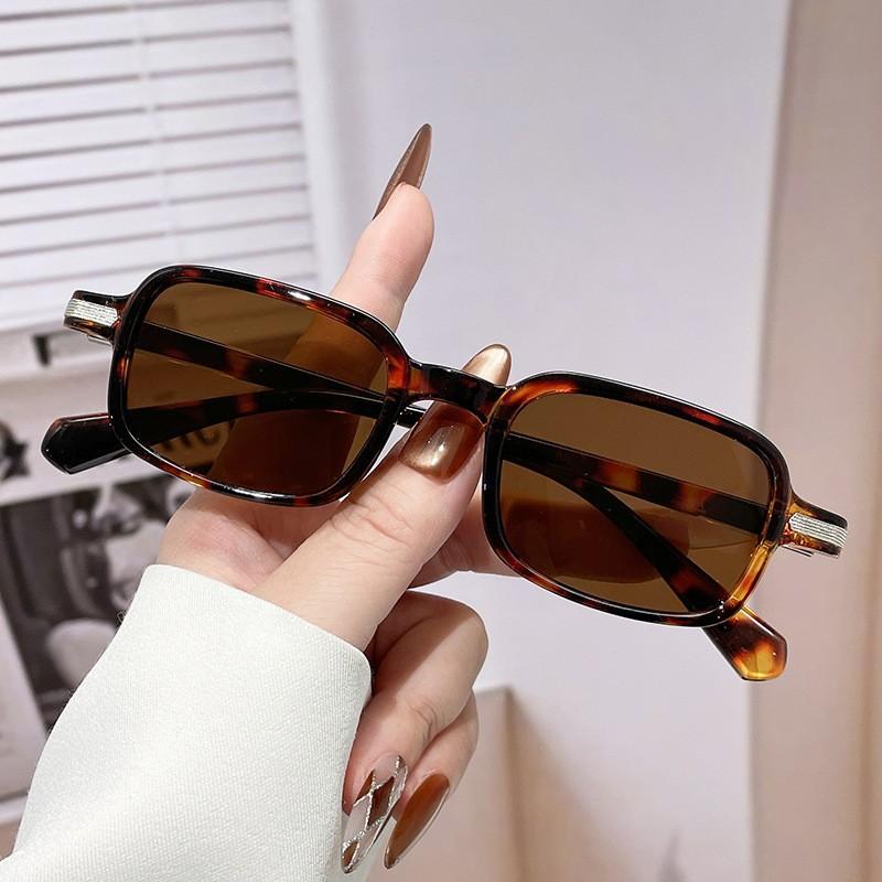 New Retro Square Frame Myopia Sunglasses Outdoor UV Protection Unisex Eyewear Men's Fashion Casual Prescription Sunglasses