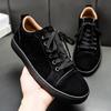 Quattro Stagioni Nero, Scarpe da Skate da Uomo, Sneakers L071 Moda Calde Scarpe da Uomo di Fascia Alta Pelle Scamosciata Leggere