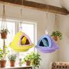 Winddicht Vogelkäfig Nest Warm Schlafen Papagei Bett Haus Mehrzweck Vogel Hängendes Bett Kleintier