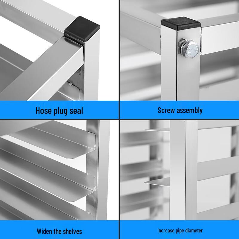 Youde 304 Stainless Steel Refrigerator Freezer Storage Shelf