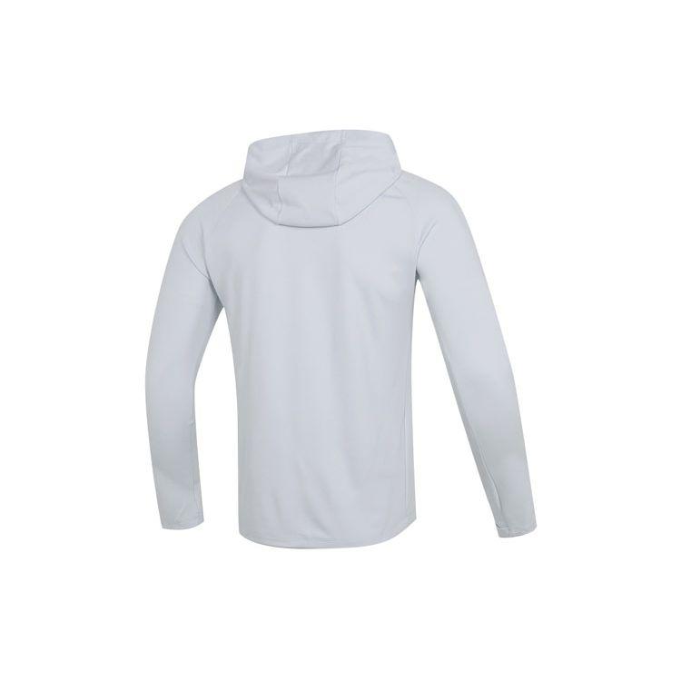 Nike Loose Long-sleeved Hoodie with Logo Print Men Tops Grey DQ5052-043
