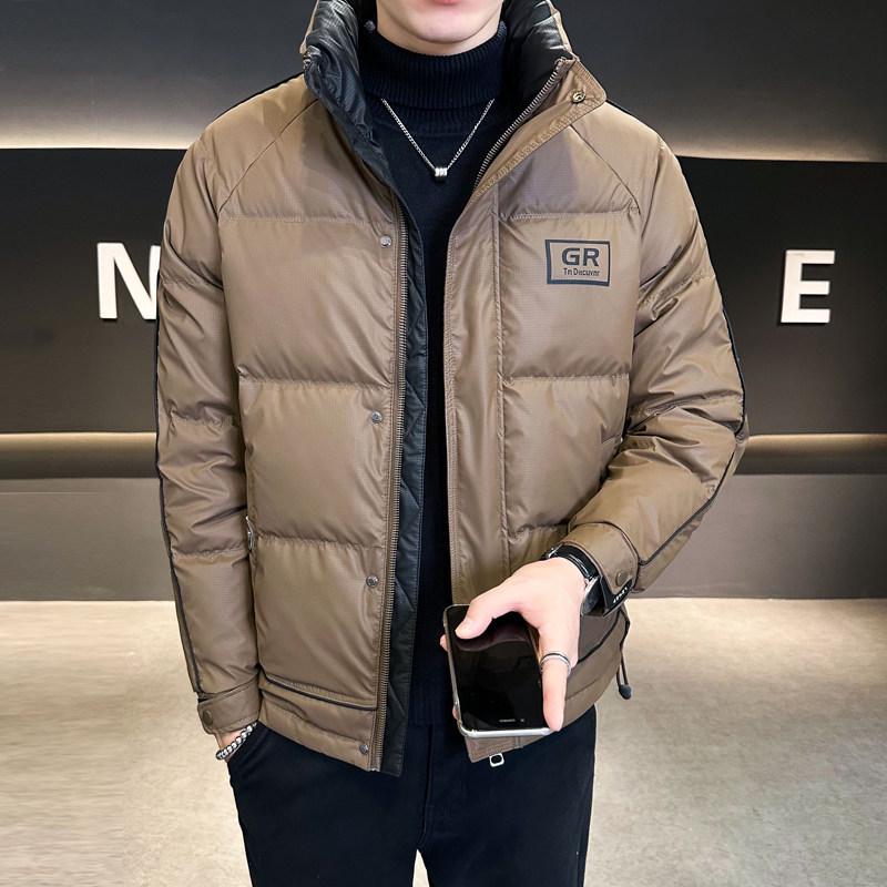 

Woodpecker Men s Thickened Short Down Jacket - Trendy Winter White Duck Down Outerwear XL [65-73 kg]