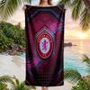 Aston Villa Football Beach Towel Soft Microfiber Summer Towel Quick Dry Absorbent Towel for Beach Swimming Pool Travel